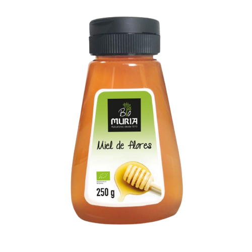 Miel Milflores Bote Dosificador 250gr Bio Muria 8431523107662