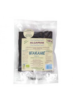 ALGA WAKAME HOJAS 100 GR - ALGAMAR - 8437002393069
