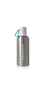 ALKANATUR-BOTELLA FILTRADORA METALICA 1L - ALKANATUR - 8425402491324
