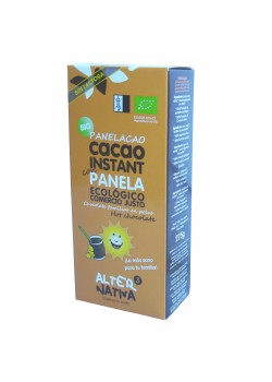 PANELACAO CACAO INSTANTANEO CON PANELA 275GR BIO - ALTERNATIVA COMERCIO JUSTO - 8435030573859