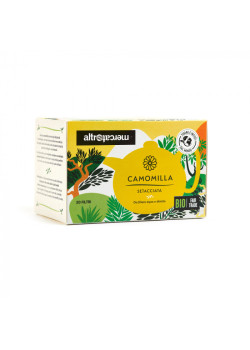INFUSIÓN CAMOMILLA (MANZANILLA) 20 BOLSITAS BIO - ALTROMERCAT - 8016225994972
