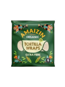 TORTILLA WRAP EXTRA FIBRE 240GR BIO - AMAIZIN