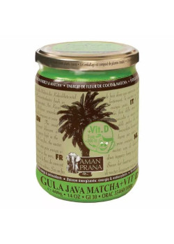 GULA JAVA MATCHA CON VITAMINA D 400GR BIO - AMANPRANA VITALIDAD SERENA - 5425013647731