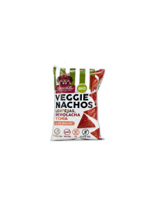 NACHOS VEGGIE LENTEJA REMOLACHA Y CHIA 125GR BIO - ANACONDA - 8437017627159