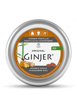 GINGER PASTILLAS DE MIEL 4OGR BIO - APROPOLIS - 4250424165694