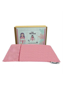 COJIN DOLOR MENSTRUAL SEMILLAS BIO 20X30  ROSA - AROMEDI NATURAL