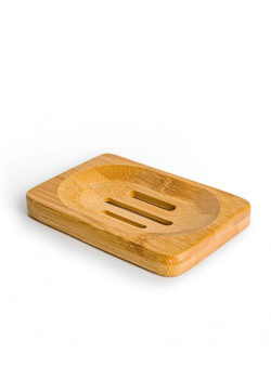 JABONERA RECTANGULAR DE BAMBÚ FSC - BAMBOOVEMENT