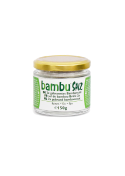 SAL DE BAMBU TOSTADA 1X FINA 110GR - BAMBU SALZ - 5412339260904