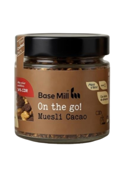 DESAYUNO ON THE GO CACAO 60 GR BIO - BASE MILL - 8436595170156