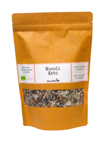 MUESLI KETO  KRAFT 350GR BIO - BASE MILL - 8436595170583