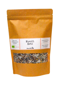MUESLI KETO  KRAFT 350GR BIO - BASE MILL - 8436595170583