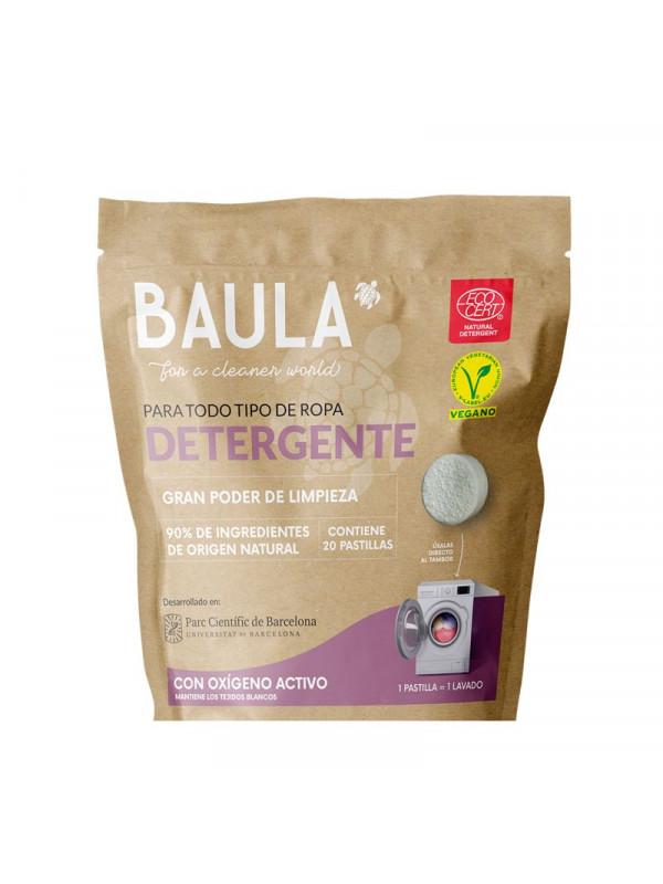 Pastillas Detergente Para Lavadora Oxigeno Activo 20 Lavados - Baula ...