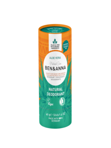 DESODORANTE ALOE ENVASE DE CARTON 40GR - BEN & ANNA - 4260491224422