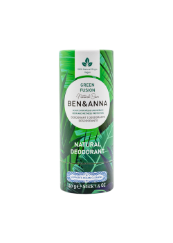 DESODORANTE GREEN FUSION ENVASE CARTON 40GR BIO - BEN & ANNA - 4260491222220