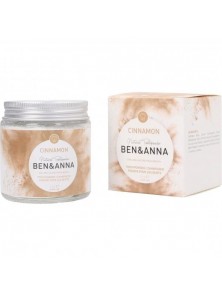 PASTA DE DIENTES EN POLVO CANELA TARRO CRISTAL 45GR BIO - BEN & ANNA - 4260491220547