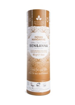 DESODORANTE INDIAN MANDARIN 'PAPER TUBE' 60GR - BEN & ANNA - 4260491220295