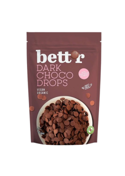 CHOCO DROPS SIN AZÚCAR 200GR BIO - BETTR - 3800233780864