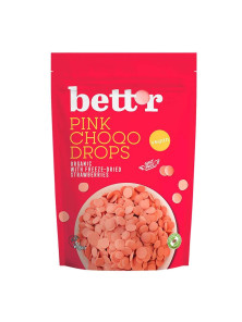 DROPS DE CHOCOLATE ROSA 200GR BIO - BETTR - 3800233780857