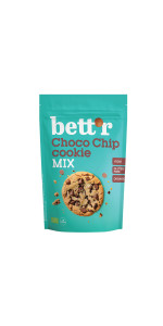 GLUTEN-FREE CHOCOLATE CHIP COOKIE MIX 300GR BIO - BETTR - 3800233783438