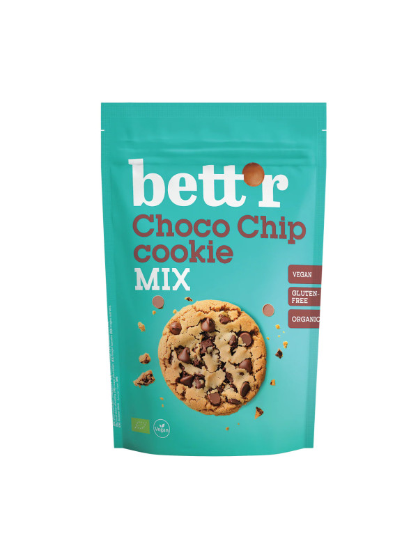 GLUTEN-FREE CHOCOLATE CHIP COOKIE MIX 300GR BIO
