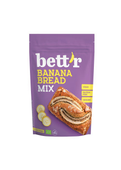 MEZCLA PARA PAN DE PLÁTANO GLUTEN FREE 300GR BIO - BETTR - 3800233783421
