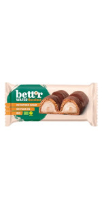 WAFER CON CREMA DE AVELLANA 63% 33G BIO - BETTR - 3800233783063