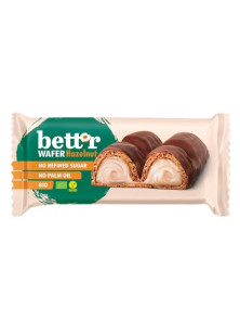 WAFER CON CREMA DE AVELLANA 63% 33G BIO - BETTR - 3800233783063