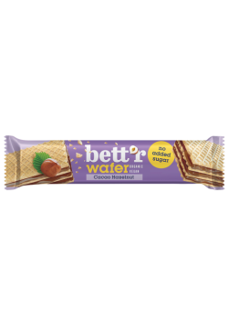 WAFER RELLENO AVELLANA CACAO 30GR BIO - BETTR - 3800233781830