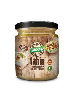 TAHIN CREMA DE SESAMO INTEGRAL TOSTADO 225GR BIO - BIOCOP - 8423903051696