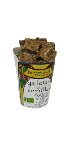 GALLETAS DE SEMILLAS CRRACKERSSS 120GR BIO - BIOGREDOS - 8437017704362