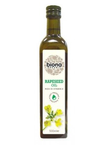 ACEITE DE COLZA 500ML BIO - BIONA - 5032722309449