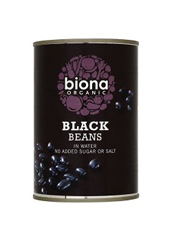 BLACK BEANS 400GR BIO - BIONA - 5032722309791