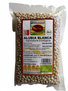 ALUBIAS BLANCAS SIN GLUTEN 500GR BIO - BIOPRASAD - 8436036543266