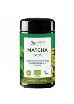 TE MATCHA 100 CAPSULAS BIO - BIOTONA - 5412360017898