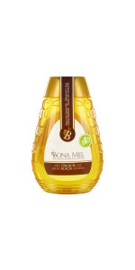 MIEL DE ACACIA ECOLÓGICA ANTIGOTEO 350GR BIO - BONA MEL - 8437014473476