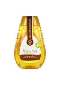 MIEL DE ACACIA ECOLÓGICA ANTIGOTEO 350GR BIO - BONA MEL - 8437014473476