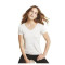 BOODY-BAMBU WOMEN V-NECK T-SHIRT (CAMISETA MANGA CORTA CUELLO V) TALLA M GRIS CLARO - BOODY