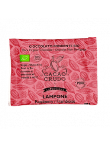 RAW TABLETA CHOCOLATE CON FRAMBUESA 30GR - CACAO CRUDO - 8053251050630