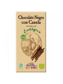 CHOCOLATE NEGRO CON CANELA 100GR BIO - SOLE - 8411066003010