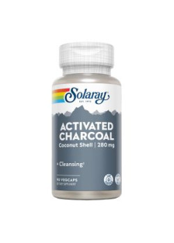 CHARCOAL ACTIVATED 90 CAPSULAS - CLEARSPRING - 076280008609