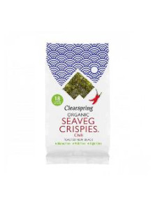 SEAVEG CRISPIES CHILLI 4 GR. SNACK ALGA NORI CON CHILI - CLEARSPRING - 5021554005315