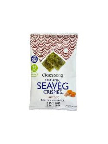 SNACK ALGA NORI CON CURCUMA 4GR BIO - CLEARSPRING - 5021554005391