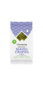 SNACK DE ALGA NORI TOSTADA MULTIPACK 3X4GR BIO - CLEARSPRING - 5021554002529