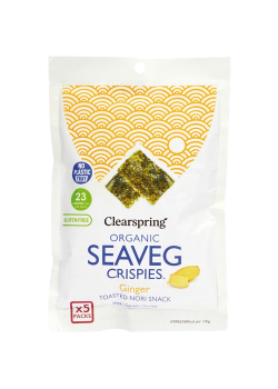 SNACK NORI JENGIBRE MULTIPACK X 5 - CLEARSPRING - 5021554005377