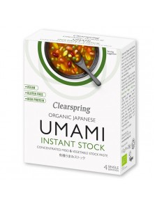 UMAMI INSTANT SOPA SIN GLUTEN 4 X 28GR BIO - CLEARSPRING - 5021554987260