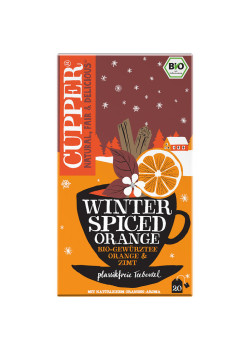 INFUSION INVIERNO NARANJA CANELA 20 BOLSITAS BIO - CUPPER - 5021991943461