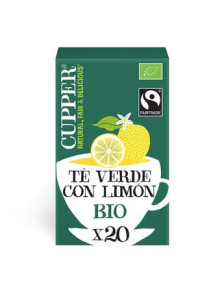 TE VERDE CON LIMON BIO 20 BOLSAS BIO - CUPPER - 5021991942297