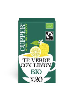 TE VERDE CON LIMON BIO 20 BOLSAS BIO - CUPPER - 5021991942297