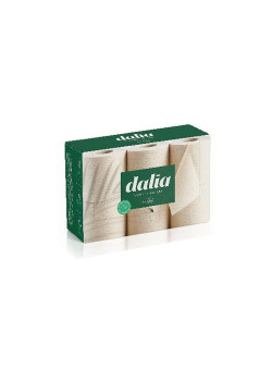 ROLLOS DE PAPEL HIGIENICO DOBLE CAPA BIO SIN BLANQUEAR 35M X 6 UNIDADES - DALIA - 8436557470744