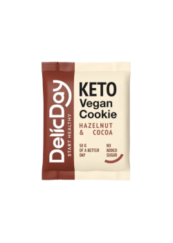 COOKIE KETO AVELLANAS & CACAO 50GR - DELICDAY